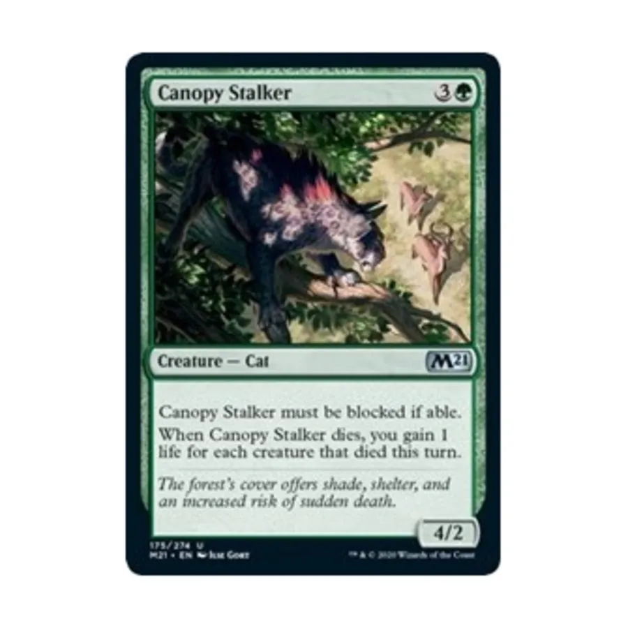 CCG Канопи Сталкер (U), MTG - Core Set 2021
CCG Канопи Сталкер (U), MTG - Core Set 2021