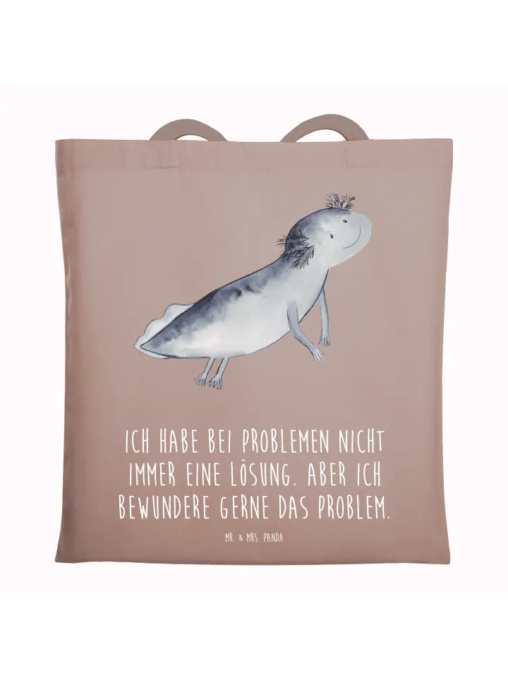 Сумка для переноски Mr & Mrs Panda Axolotl Schwimmen, пастельно-коричневый
Сумка для переноски Mr & Mrs Panda Axolotl Schwimmen, пастельно-коричневый