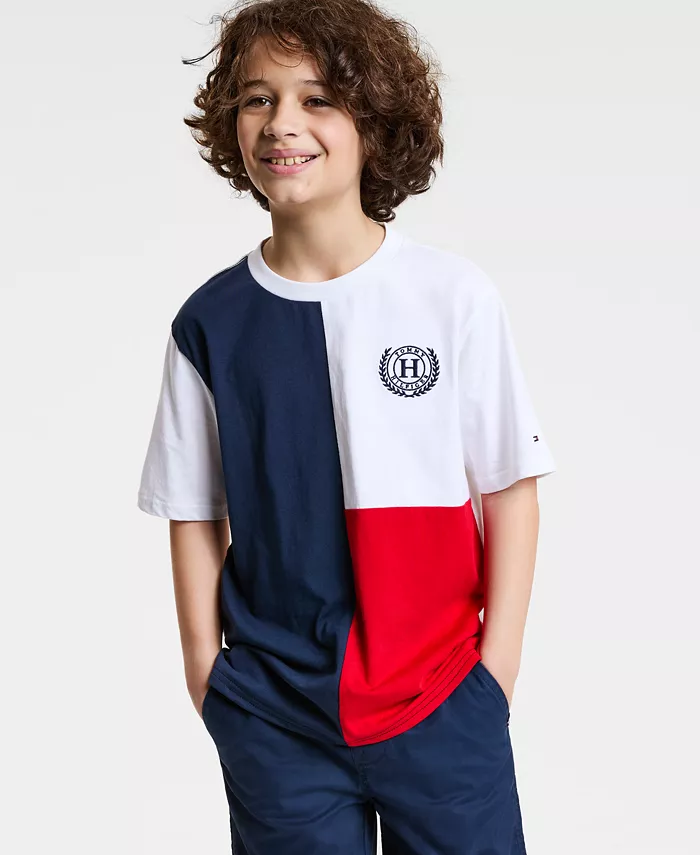 Футболка с коротким рукавом Big Boys Laurel Emblem Tommy Hilfiger, белый
Футболка с коротким рукавом Big Boys Laurel Emblem Tommy Hilfiger, белый