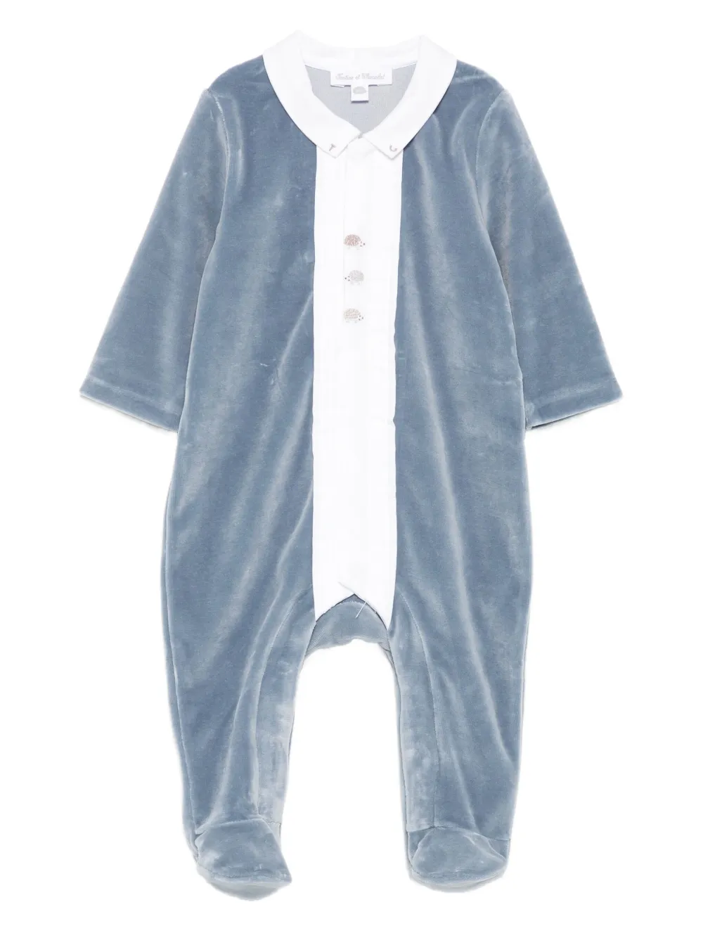 Велюровый комбинезон Tartine Et Chocolat, синий
Велюровый комбинезон Tartine Et Chocolat, синий