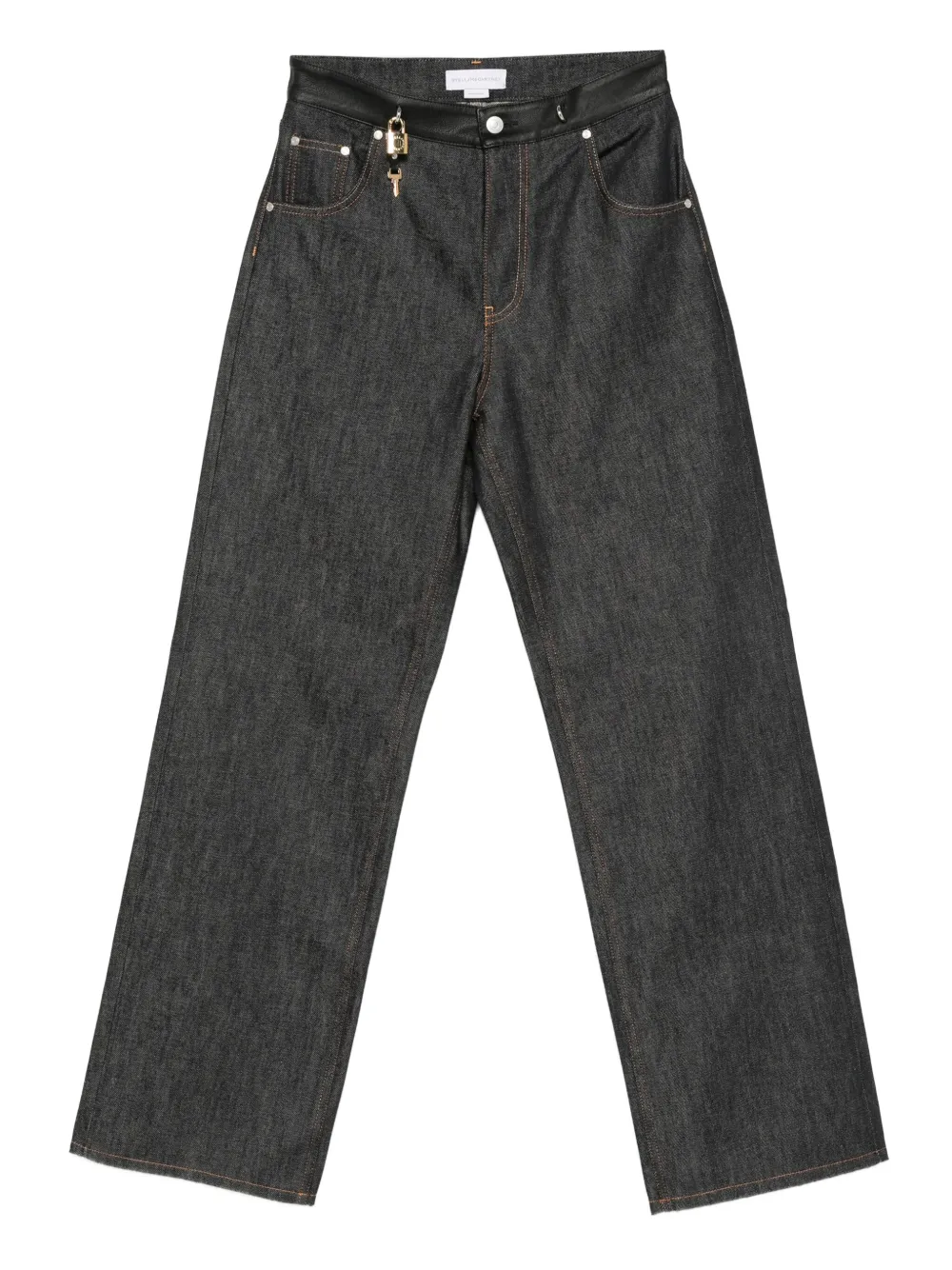 Джинсы с кожаной отделкой STELLA MCCARTNEY, синий
Джинсы с кожаной отделкой STELLA MCCARTNEY, синий