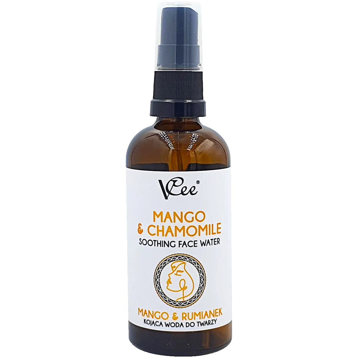 Освежающая вода для лица Vcee Mango+Rumianek, 100 мл
Освежающая вода для лица Vcee Mango+Rumianek, 100 мл