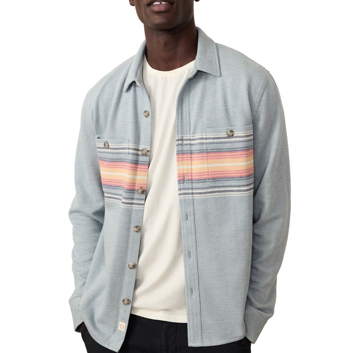 Пасифика стретч твил рубашка Marine Layer, мультиколор
Пасифика стретч твил рубашка Marine Layer, мультиколор