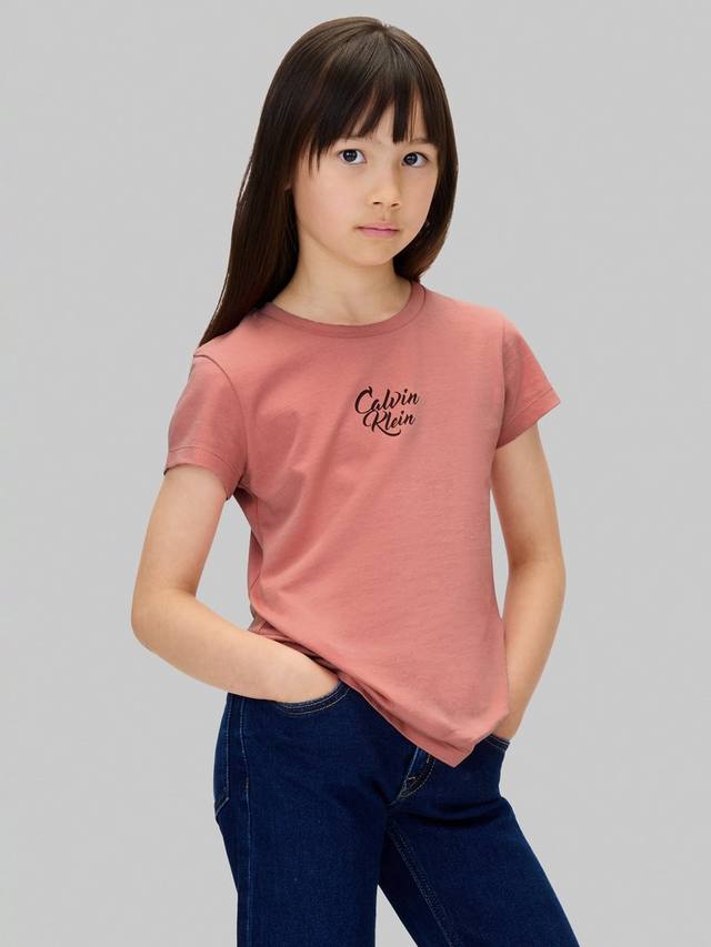Футболка с логотипом Script для детей Calvin Klein, Brandied Apricot
Футболка с логотипом Script для детей Calvin Klein, Brandied Apricot