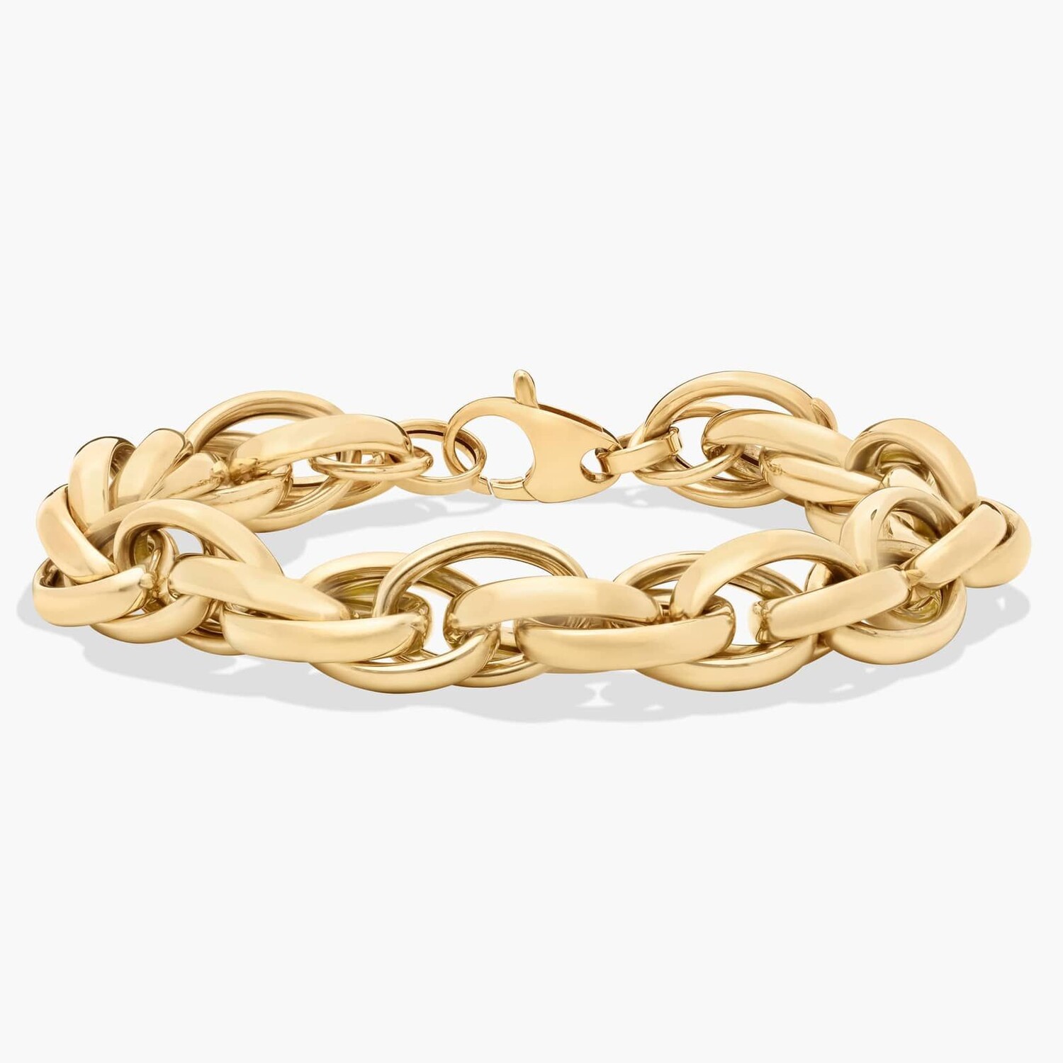 8,5-дюймовый браслет-веревка Fancy Link из желтого золота 14 карат Blue Nile
8,5-дюймовый браслет-веревка Fancy Link из желтого золота 14 карат Blue Nile