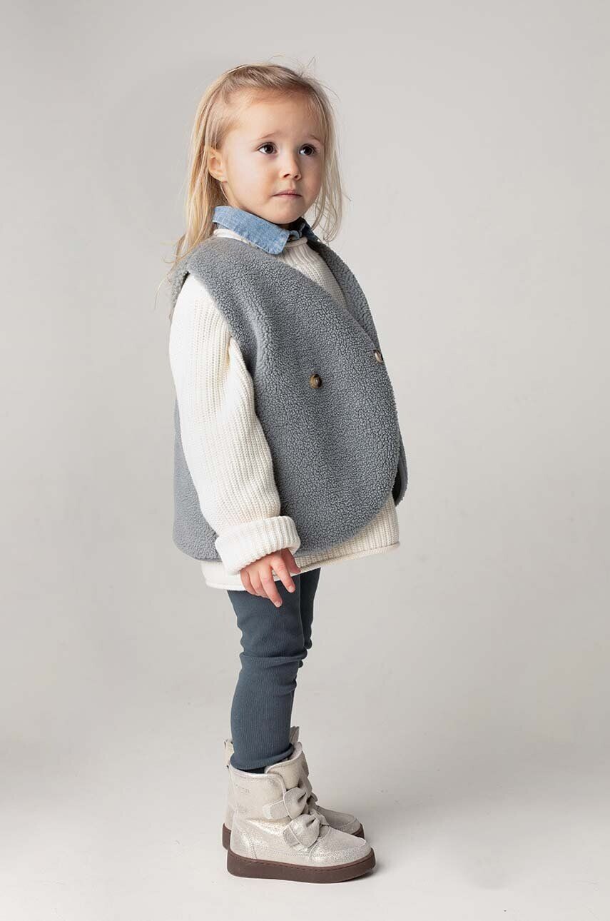 Детский жилет Donsje Monty Vest, серый
Детский жилет Donsje Monty Vest, серый