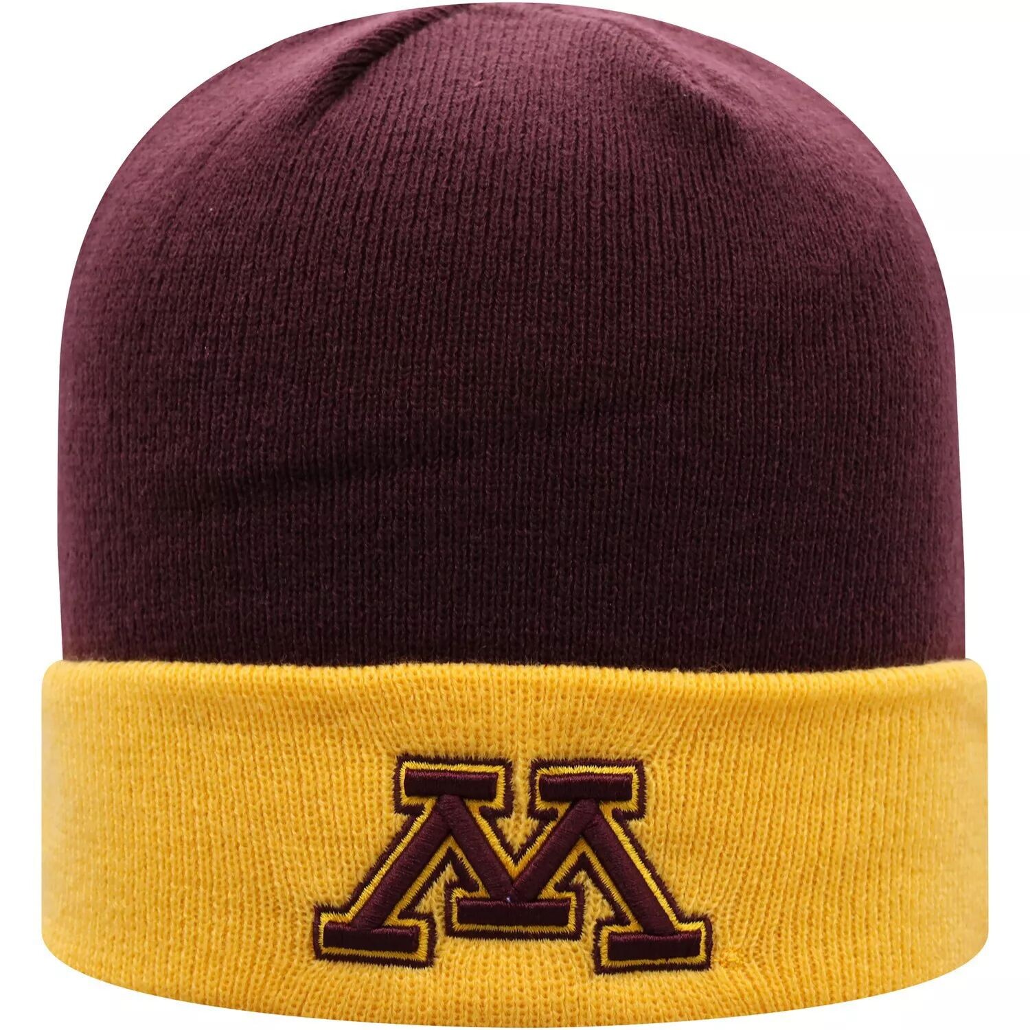 Мужская двухцветная вязаная шапка с манжетами Top of the World Maroon/Gold Minnesota Golden Gophers Core
Мужская двухцветная вязаная шапка с манжетами Top of the World Maroon/Gold Minnesota Golden Gophers Core