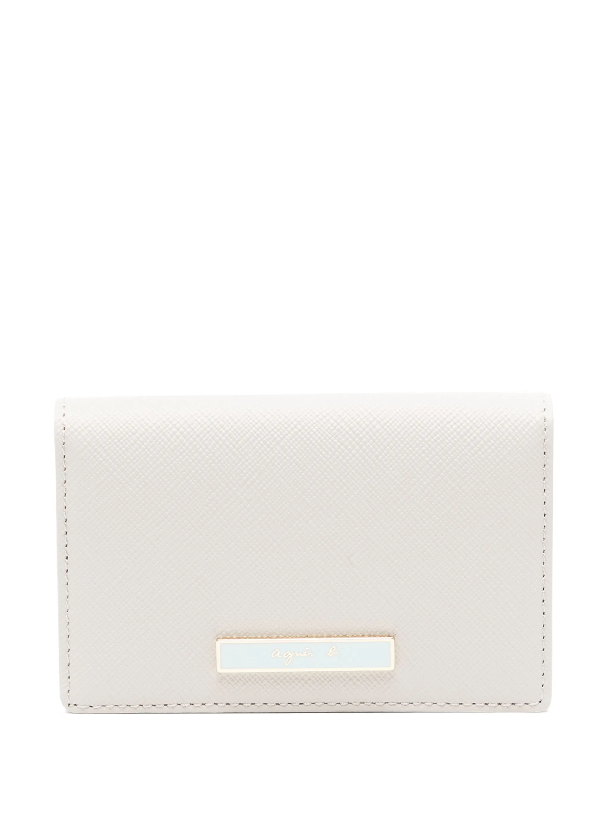 Картхолдер с логотипом Agnès B., нейтральный
Картхолдер с логотипом Agnès B., нейтральный