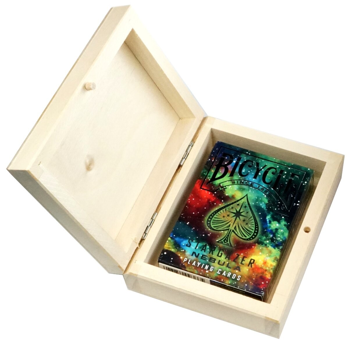 Игральные карты BICYCLE STARGAZER NEBULA, 1 КОЛОДА в деревянной коробке*
Игральные карты BICYCLE STARGAZER NEBULA, 1 КОЛОДА в деревянной коробке*