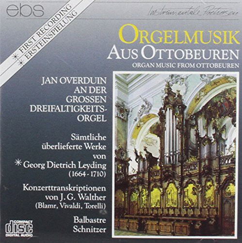 CD диск Leiding / Overduin: Organ Music from Ottobeuren
CD диск Leiding / Overduin: Organ Music from Ottobeuren