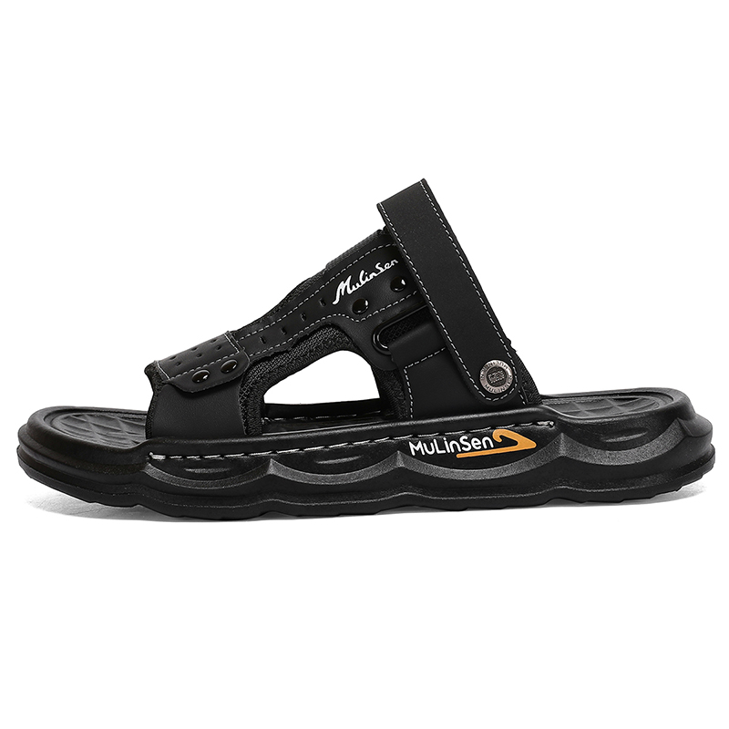 Mulinsen Пляжные сандалии мужские серо-черные, цвет Black
Mulinsen Пляжные сандалии мужские серо-черные, цвет Black