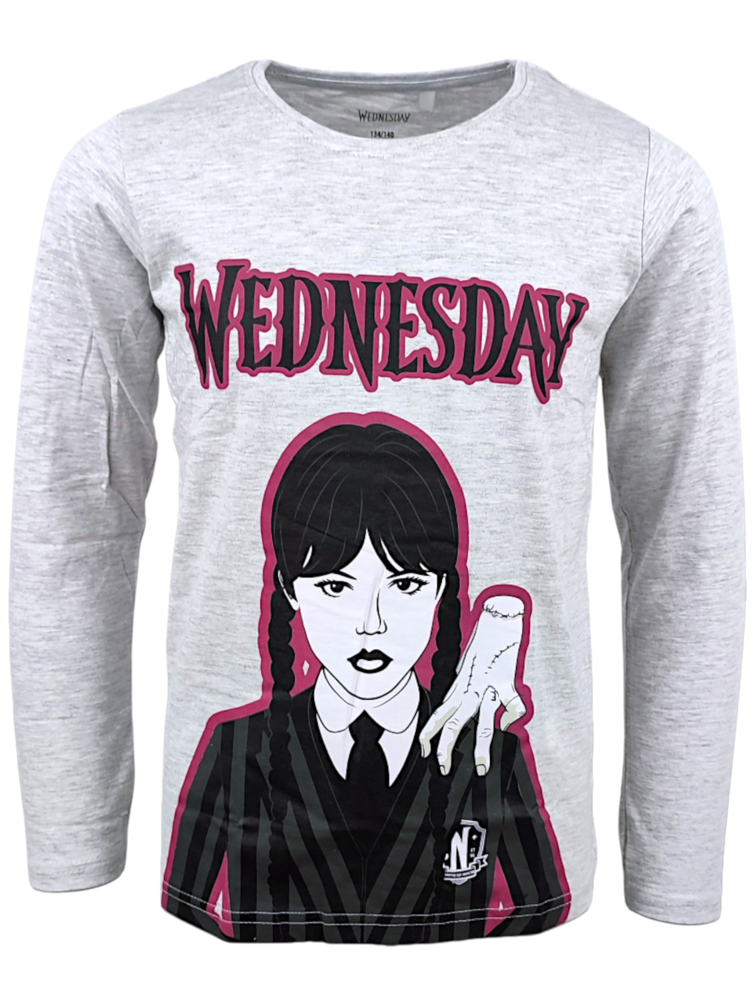 Wednesday Лонгслив 'Langarmshirt' в сером цвете
Wednesday Лонгслив 'Langarmshirt' в сером цвете