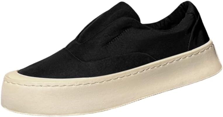 Мужские кроссовки с толстой подошвой - повседневные тканевые кроссовки с круглым носком - удобные и легкие - подходят для ежедневного использования или работы в любое время года Spkfhd, черный
Мужские кроссовки с толстой подошвой - повседневные тканевые кроссовки с круглым носком - удобные и легкие - подходят для ежедневного использования или работы в любое время года Spkfhd, черный