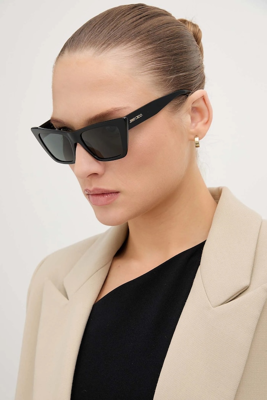 Солнцезащитные очки Jimmy Choo, черный
Солнцезащитные очки Jimmy Choo, черный