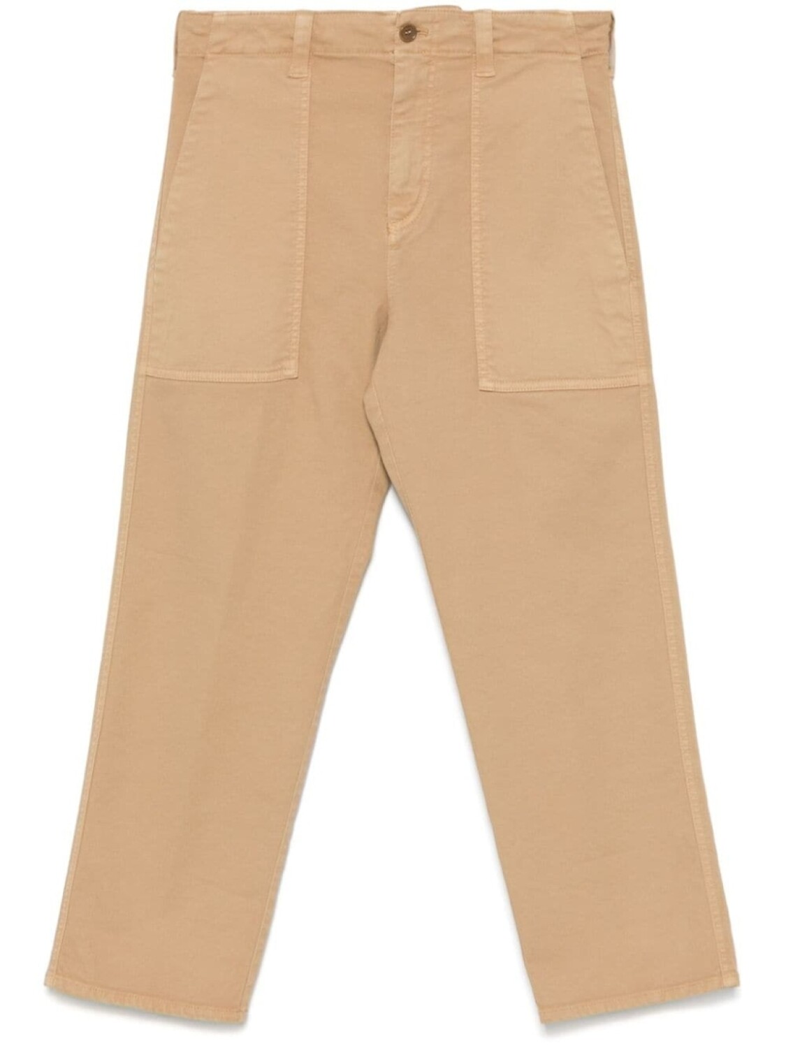 Укороченные брюки ASPESI из габардина, коричневый
Укороченные брюки ASPESI из габардина, коричневый