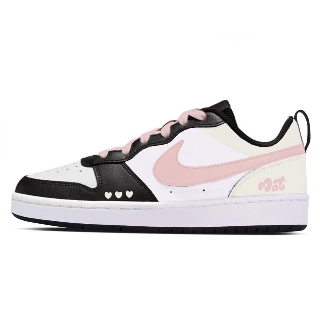 Nike Court Borough MAT Low top детские скейтбординг кроссовки black pink unisex
Nike Court Borough MAT Low top детские скейтбординг кроссовки black pink unisex