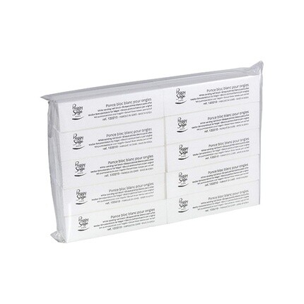 Белая пилочка для ногтей с пемзой, 10 шт., Peggy Sage
Белая пилочка для ногтей с пемзой, 10 шт., Peggy Sage