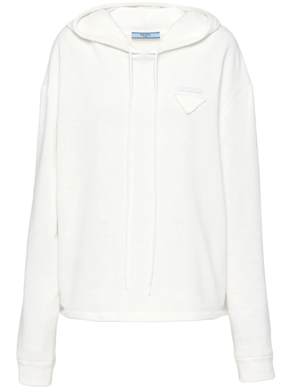 Худи с логотипом Prada, белый
Худи с логотипом Prada, белый