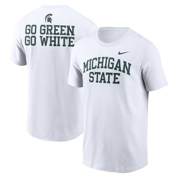Мужская белая футболка michigan state spartans blitz 2-hit Nike
Мужская белая футболка michigan state spartans blitz 2-hit Nike