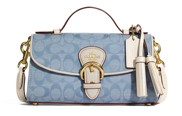 COACH Кроссбод Клео из кожи и гладкой кожи с принтом монограмм
COACH Кроссбод Клео из кожи и гладкой кожи с принтом монограмм