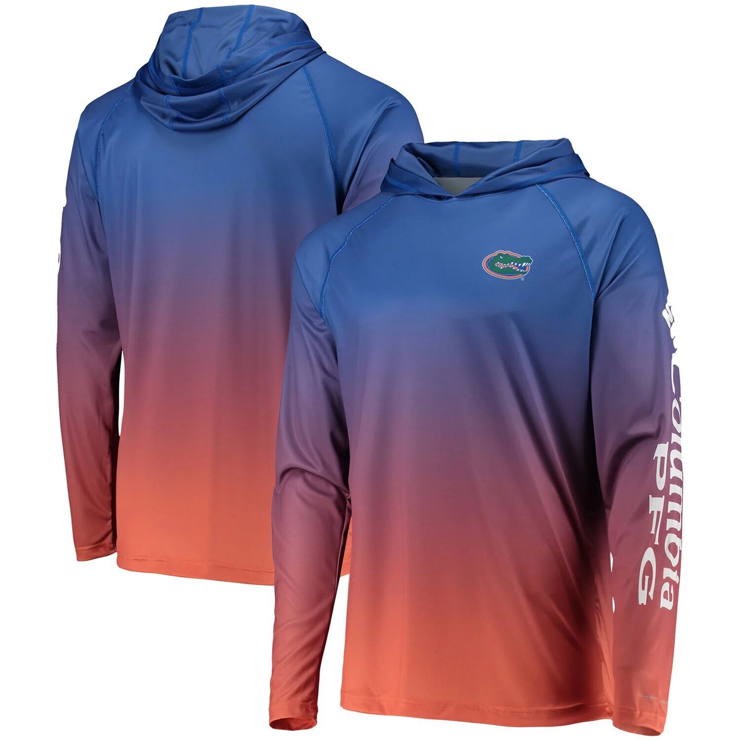 Мужская футболка Columbia PFG Royal Florida Gators Terminal Tackle Omni-Shade UPF 50 с капюшоном и длинными рукавами
Мужская футболка Columbia PFG Royal Florida Gators Terminal Tackle Omni-Shade UPF 50 с капюшоном и длинными рукавами