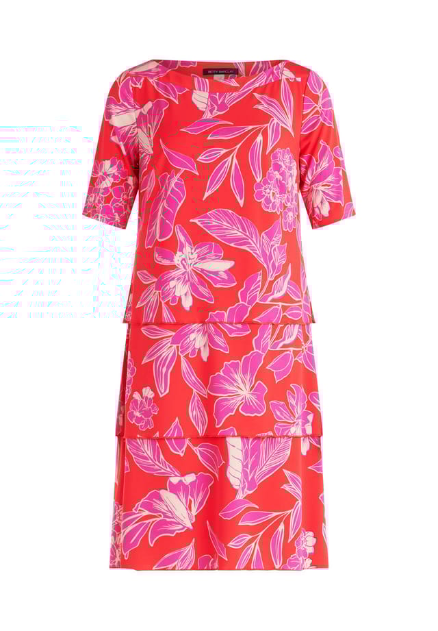 Многоярусное платье с коротким рукавом Betty Barclay, мультиколор
Многоярусное платье с коротким рукавом Betty Barclay, мультиколор