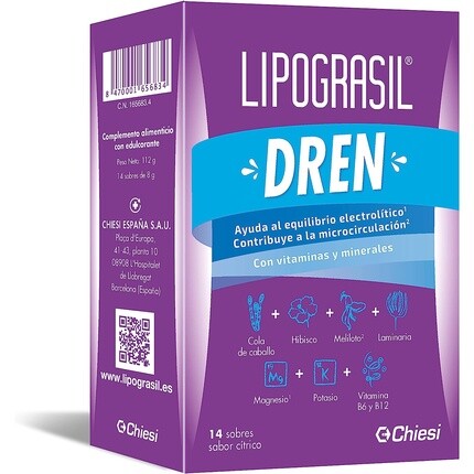 Zambon Draining 14 конвертов, Lipograsil
Zambon Draining 14 конвертов, Lipograsil