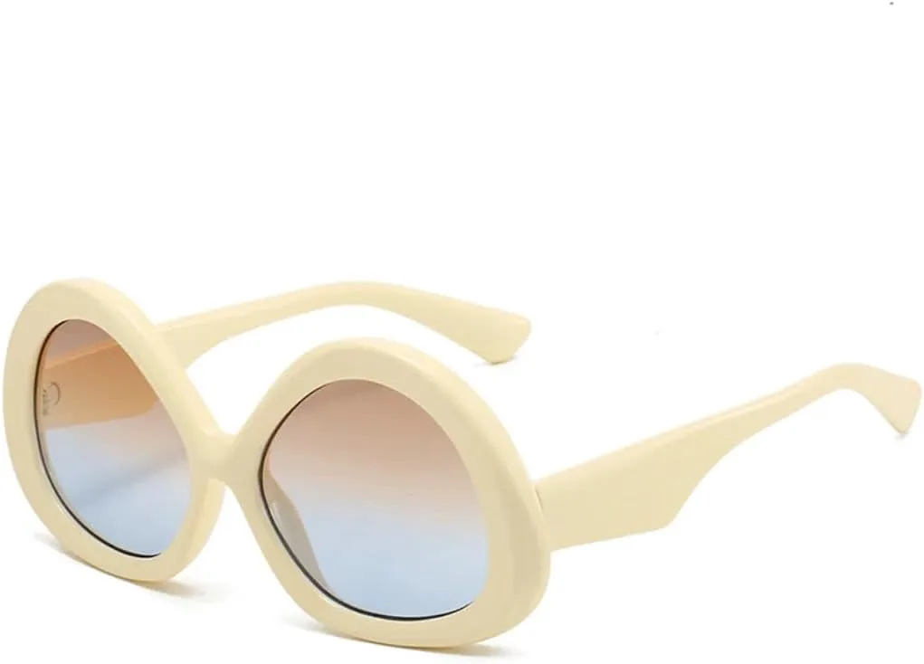 Модные треугольные овальные солнцезащитные очки для женщин, винтажный узор, панк-стиль, градиентные очки, защита от УФ-излучения UV400 SZVVBKK, Beige Tea Blue
Модные треугольные овальные солнцезащитные очки для женщин, винтажный узор, панк-стиль, градиентные очки, защита от УФ-излучения UV400 SZVVBKK, Beige Tea Blue