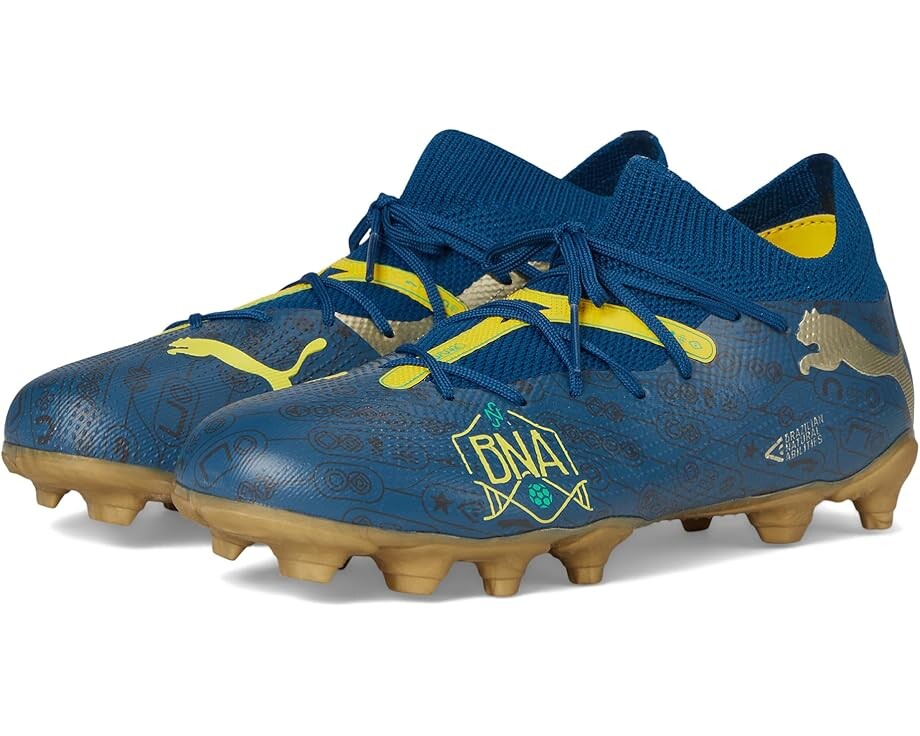 Кроссовки PUMA Kids Future Match Neymar Jr., цвет Sailing Blue/Marine Blue/Pelé Yellow/Grassy Green/Gold
Кроссовки PUMA Kids Future Match Neymar Jr., цвет Sailing Blue/Marine Blue/Pelé Yellow/Grassy Green/Gold