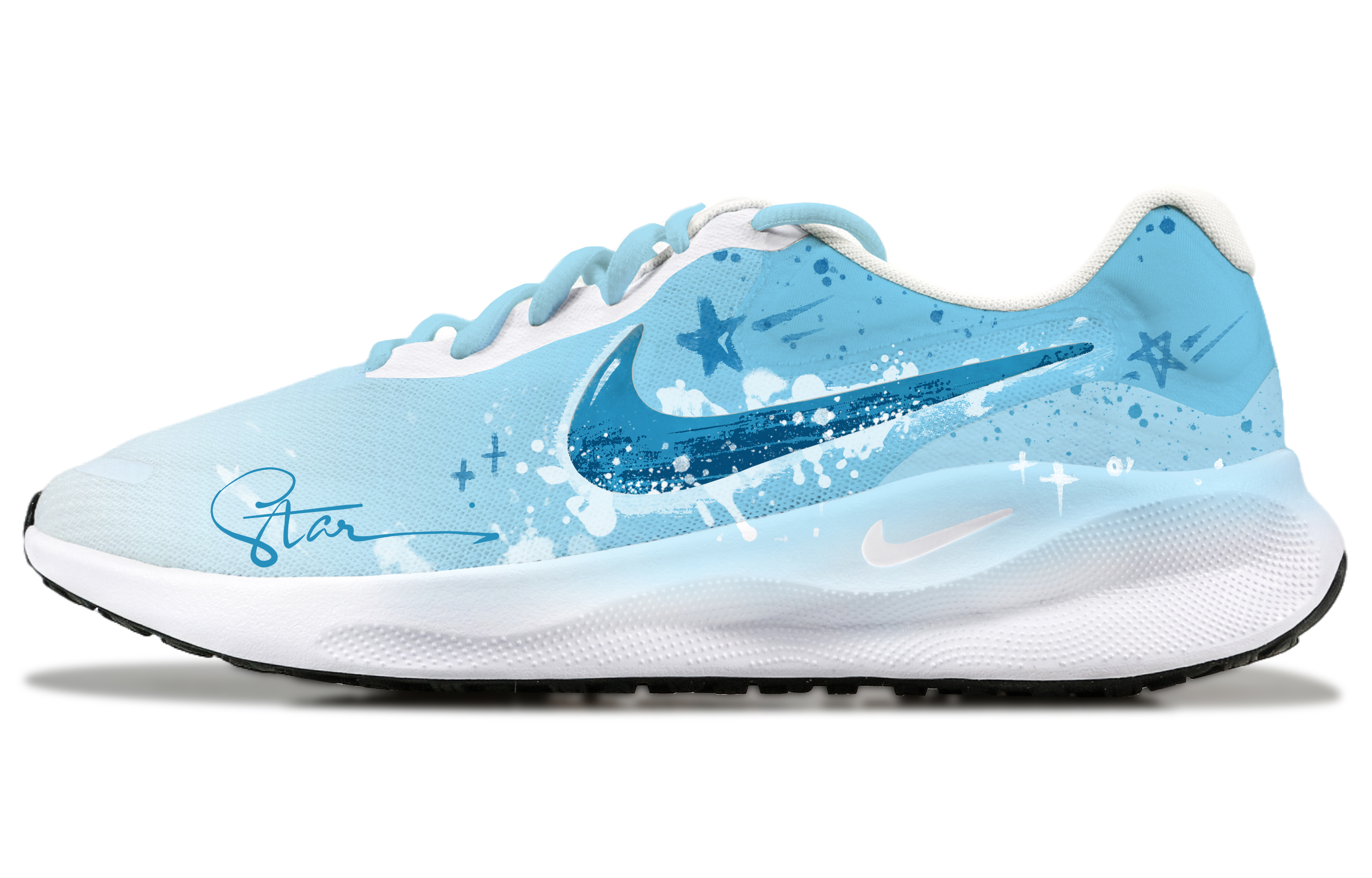 Nike Кроссовки REVOLUTION 7 с амортизаторами и противоскользящими свойствами, низкие, мужские, небесно-голубые
Nike Кроссовки REVOLUTION 7 с амортизаторами и противоскользящими свойствами, низкие, мужские, небесно-голубые