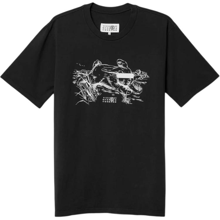 Футболка MM6 Maison Margiela, черный
Футболка MM6 Maison Margiela, черный