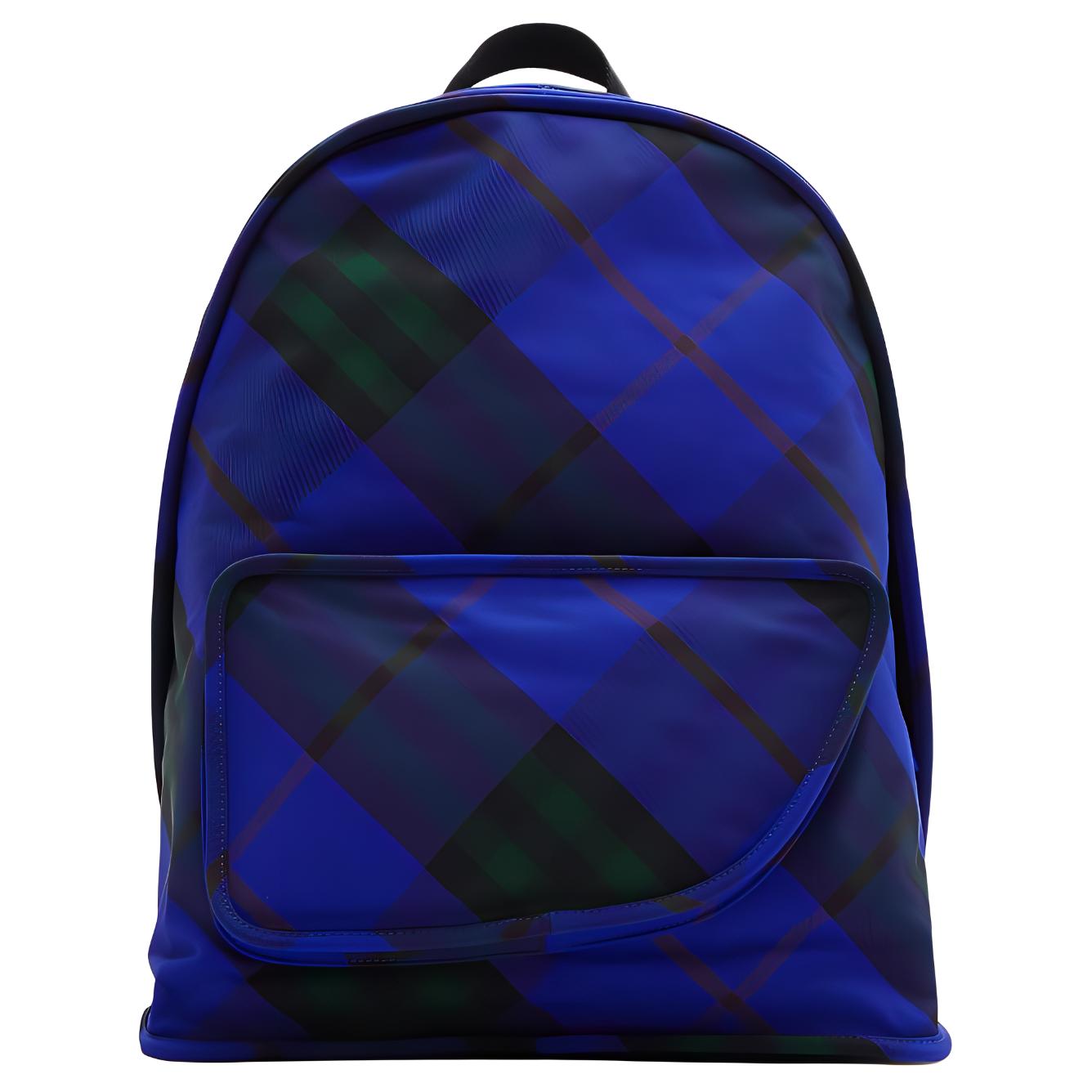 Burberry Shield Nylon Backpack Men's Knight Blue
Burberry Shield Nylon Backpack Men's Knight Blue