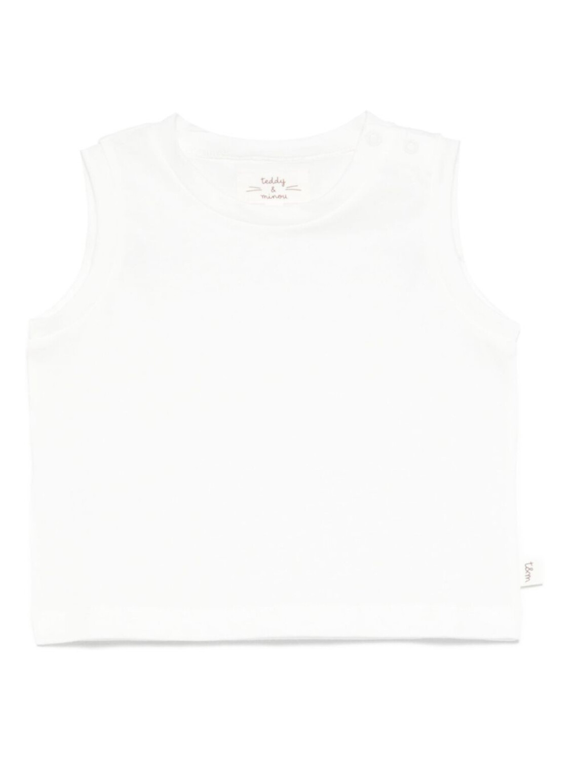 Майка из хлопка TEDDY & MINOU, белый
Майка из хлопка TEDDY & MINOU, белый