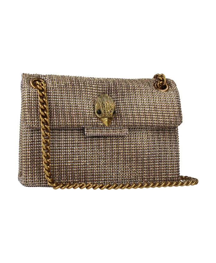 Миниатюрная тканевая сумка Kensington через плечо Kurt Geiger, желтый
Миниатюрная тканевая сумка Kensington через плечо Kurt Geiger, желтый