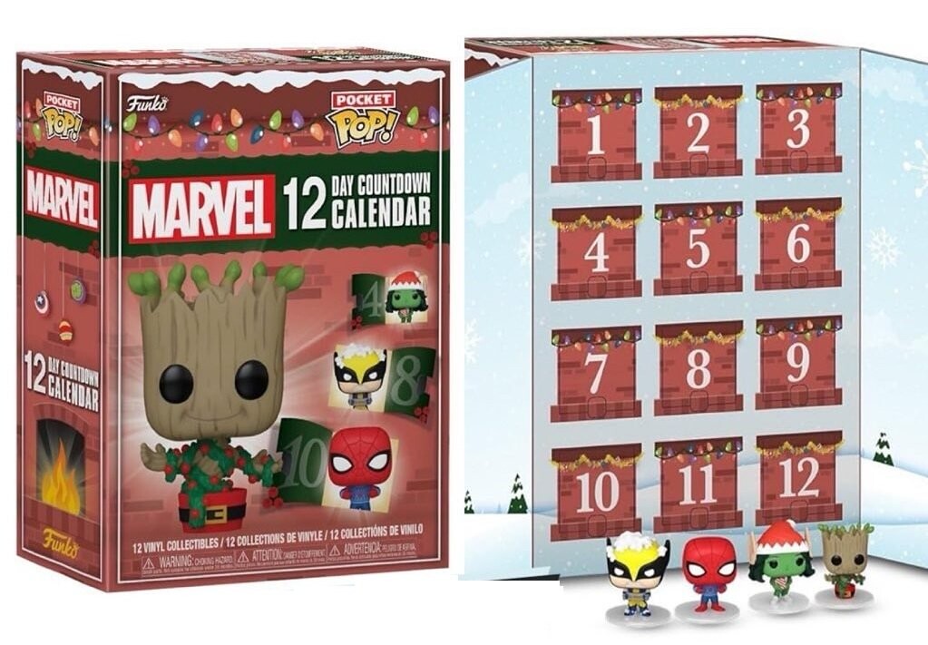 Marvel - адвент-календарь на 12 дней funko pop! календарь обратного отсчета
Marvel - адвент-календарь на 12 дней funko pop! календарь обратного отсчета