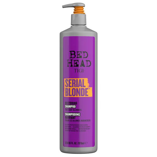 Шампунь для поврежденных светлых волос, 970 мл Tigi Bed head colour care serial blonde
Шампунь для поврежденных светлых волос, 970 мл Tigi Bed head colour care serial blonde