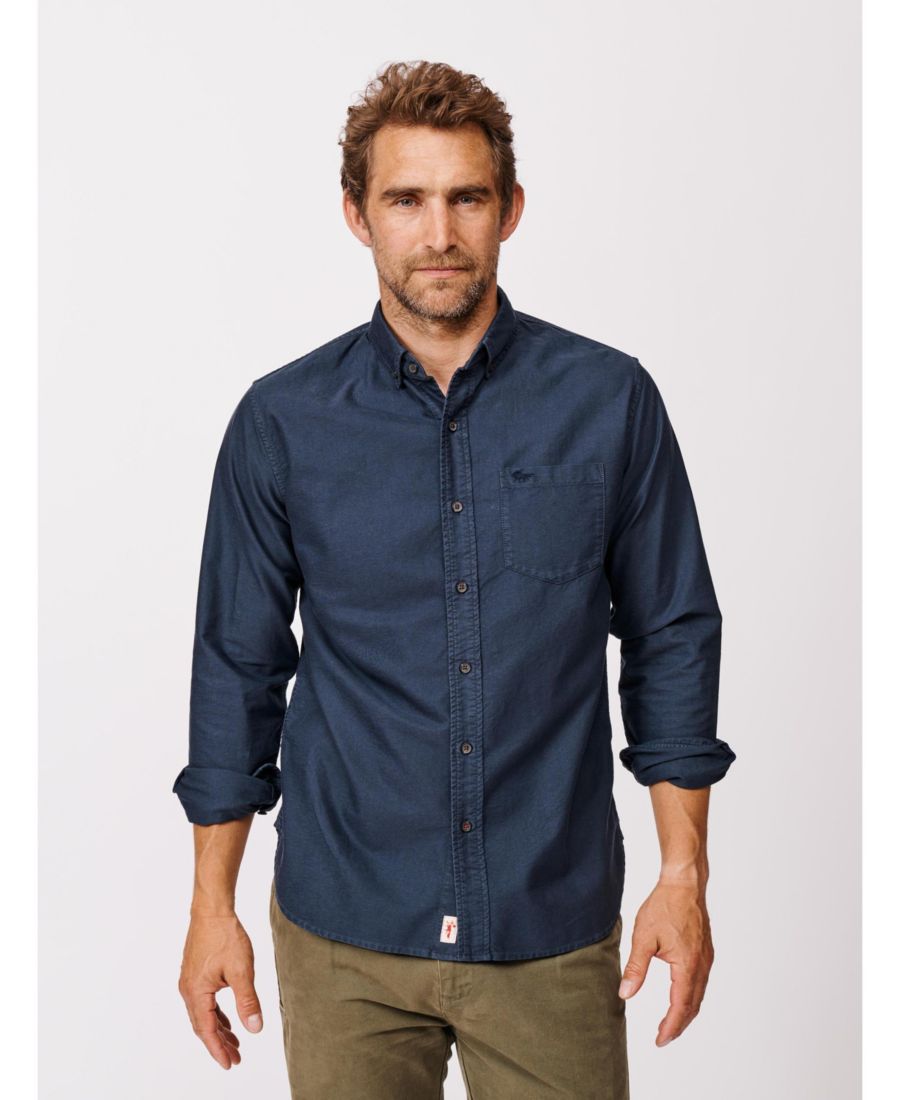 Мужская рубашка Aldridge Oxford на пуговицах Aubin, Navy
Мужская рубашка Aldridge Oxford на пуговицах Aubin, Navy