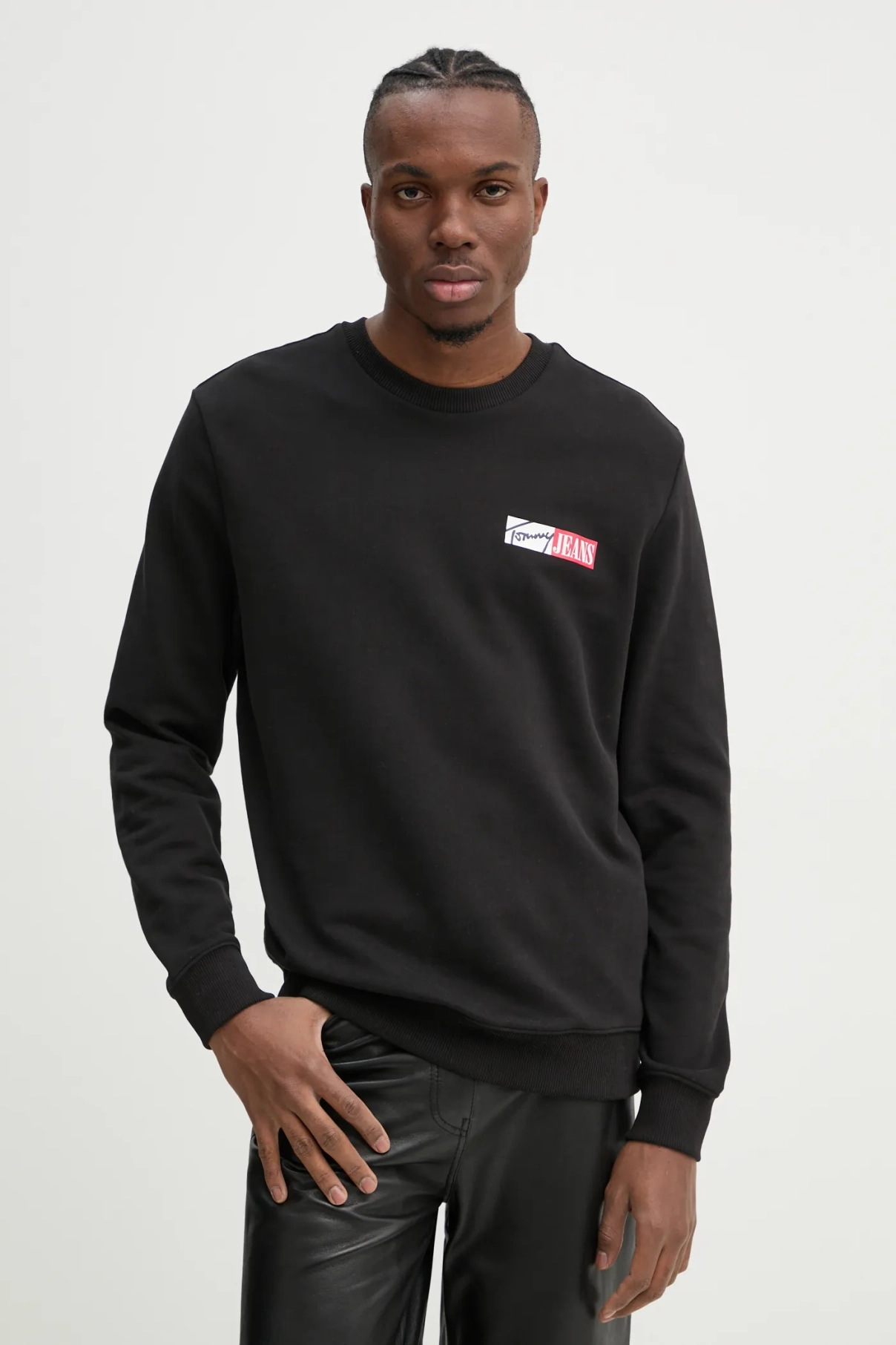 Хлопковая толстовка Tommy Jeans, черный
Хлопковая толстовка Tommy Jeans, черный