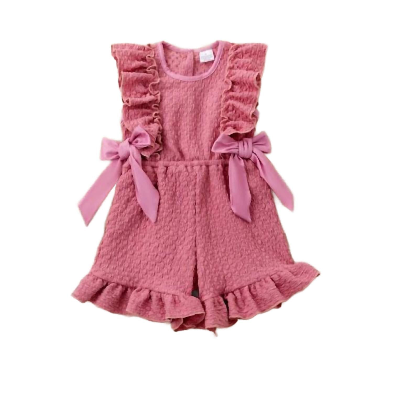 Детский ромпер с рюшами Girls Ruffle Me Pretty в пыльно-розовом цвете KIDSCHARM
Детский ромпер с рюшами Girls Ruffle Me Pretty в пыльно-розовом цвете KIDSCHARM