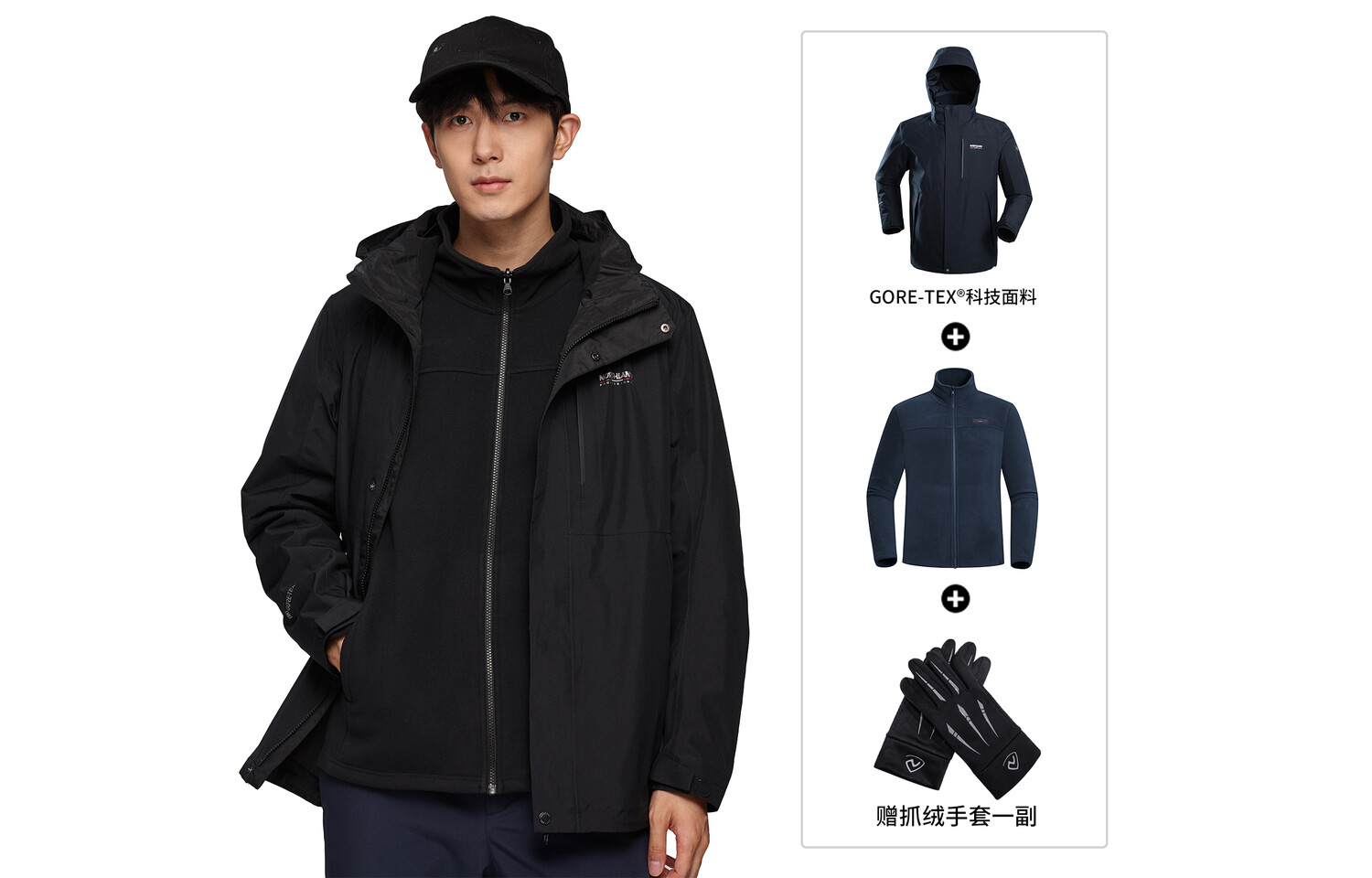 Ветровка мужская Northland, черный
Ветровка мужская Northland, черный