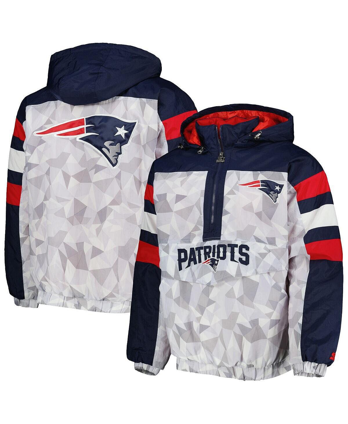 Мужская белая, темно-синяя куртка New England Patriots Tuesday Night Gridiron Raglan с капюшоном и полумолнией Starter, Синий, Мужская белая, темно-синяя куртка New England Patriots Tuesday Night Gridiron Raglan с капюшоном и полумолнией Starter
Мужская белая, темно-синяя куртка New England Patriots Tuesday Night Gridiron Raglan с капюшоном и полумолнией Starter, Синий, Мужская белая, темно-синяя куртка New England Patriots Tuesday Night Gridiron Raglan с капюшоном и полумолнией Starter