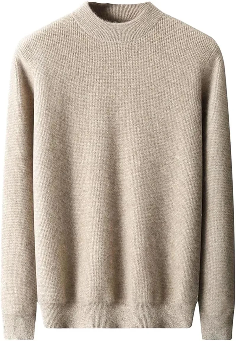 Мужской свитер из кашемира с круглым вырезом, теплый вязаный пуловер REHJJDFD
Мужской свитер из кашемира с круглым вырезом, теплый вязаный пуловер REHJJDFD