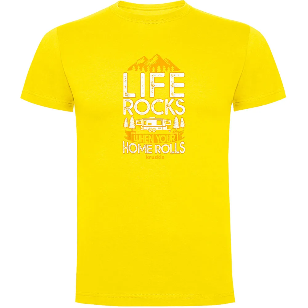 Футболка с коротким рукавом Kruskis Your Home Rolls, желтый
Футболка с коротким рукавом Kruskis Your Home Rolls, желтый