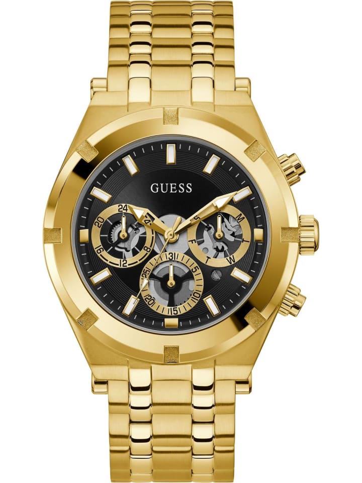 Мужские часы Guess Continental в золотом исполнении
Мужские часы Guess Continental в золотом исполнении