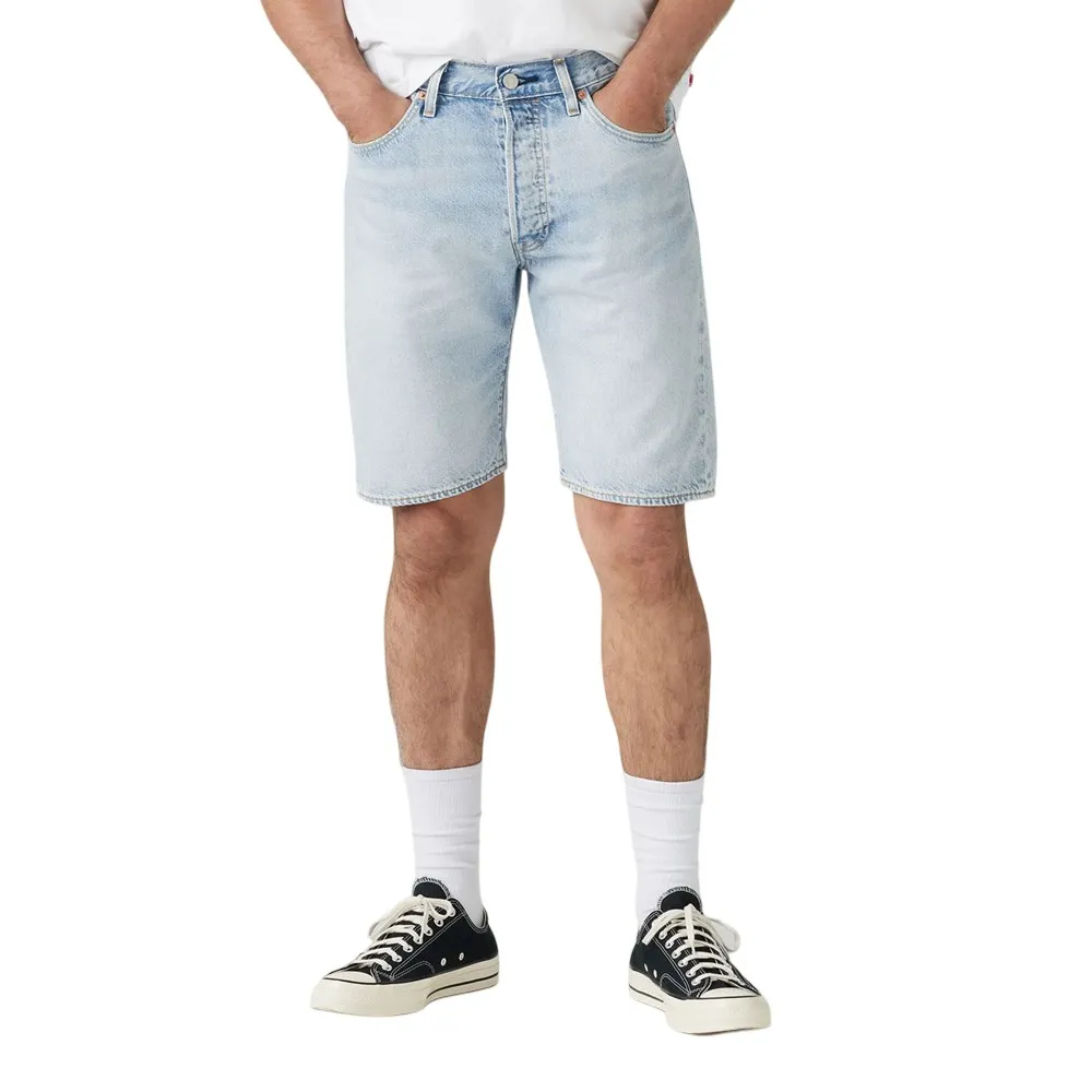 Шорты Levi's 501Original Light Indigo-Worn In denim, синий
Шорты Levi's 501Original Light Indigo-Worn In denim, синий