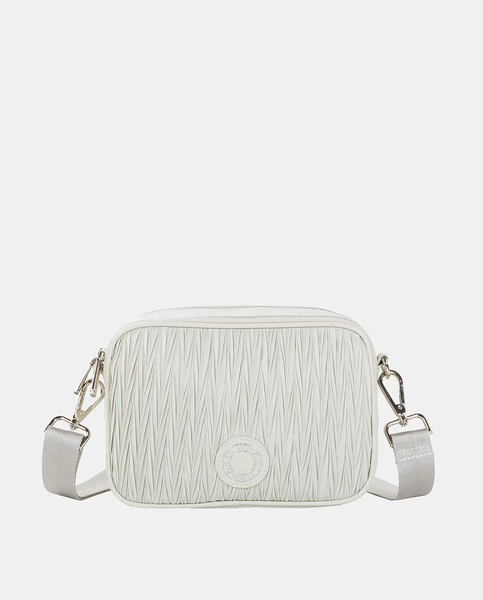 Небольшой плиссированный нейлоновый плечевой ремень Devota & Lomba, цвет Crudo
Небольшой плиссированный нейлоновый плечевой ремень Devota & Lomba, цвет Crudo