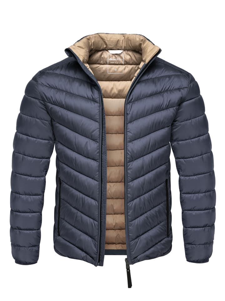 Стеганая куртка Amaci&Sons, темно-синий
Стеганая куртка Amaci&Sons, темно-синий