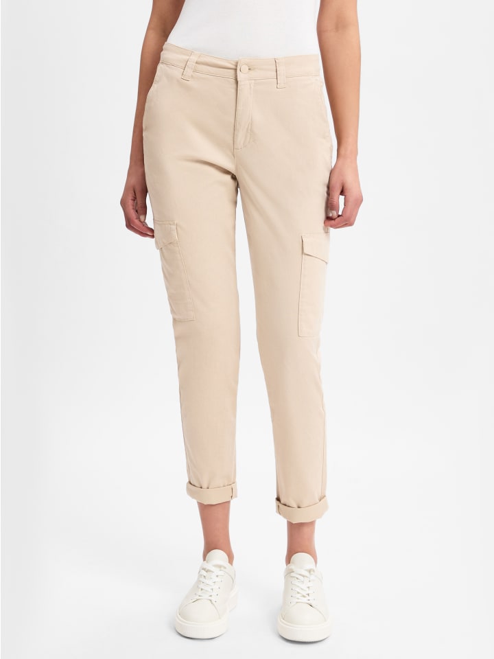 Тканевые брюки comma, бежевый
Тканевые брюки comma, бежевый