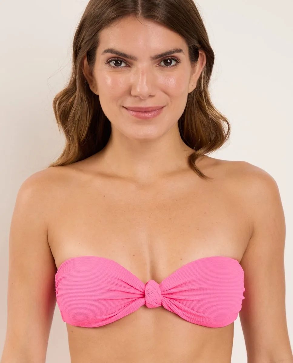Однотонный бюстгальтер-бандо с подкладкой Río de Sol, розовый
Однотонный бюстгальтер-бандо с подкладкой Río de Sol, розовый