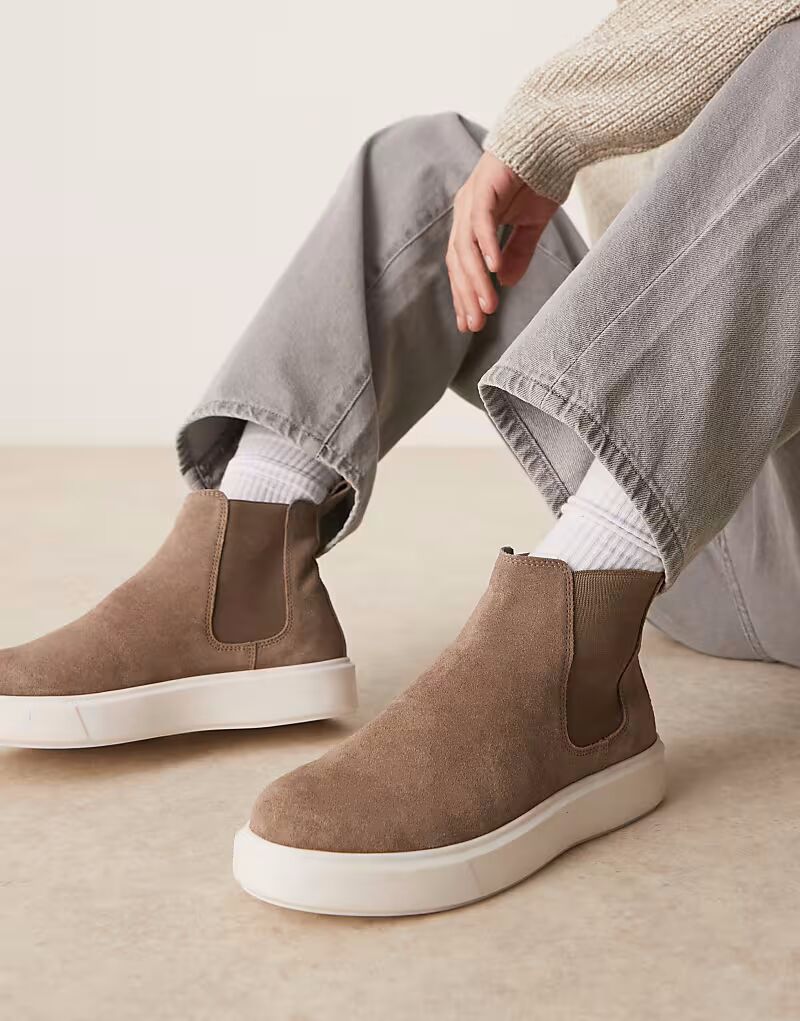 Ботинки челси ASOS DESIGN из бежевой замши, Бежевый, Ботинки челси ASOS DESIGN из бежевой замши
Ботинки челси ASOS DESIGN из бежевой замши, Бежевый, Ботинки челси ASOS DESIGN из бежевой замши